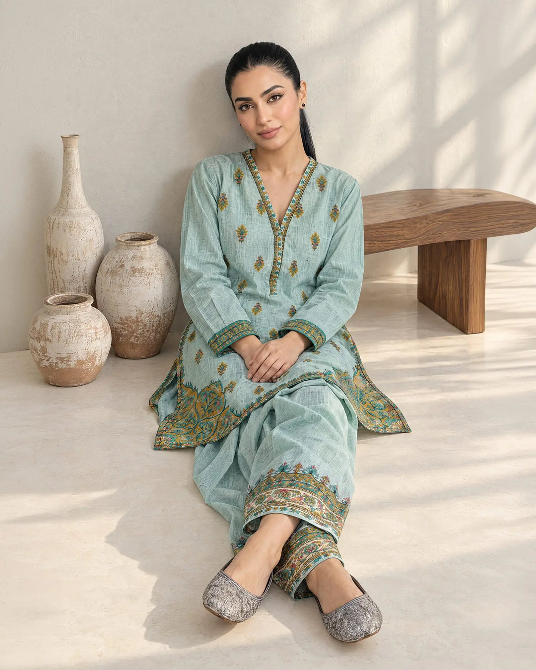Women Khaddar 2 Pcs | 16493