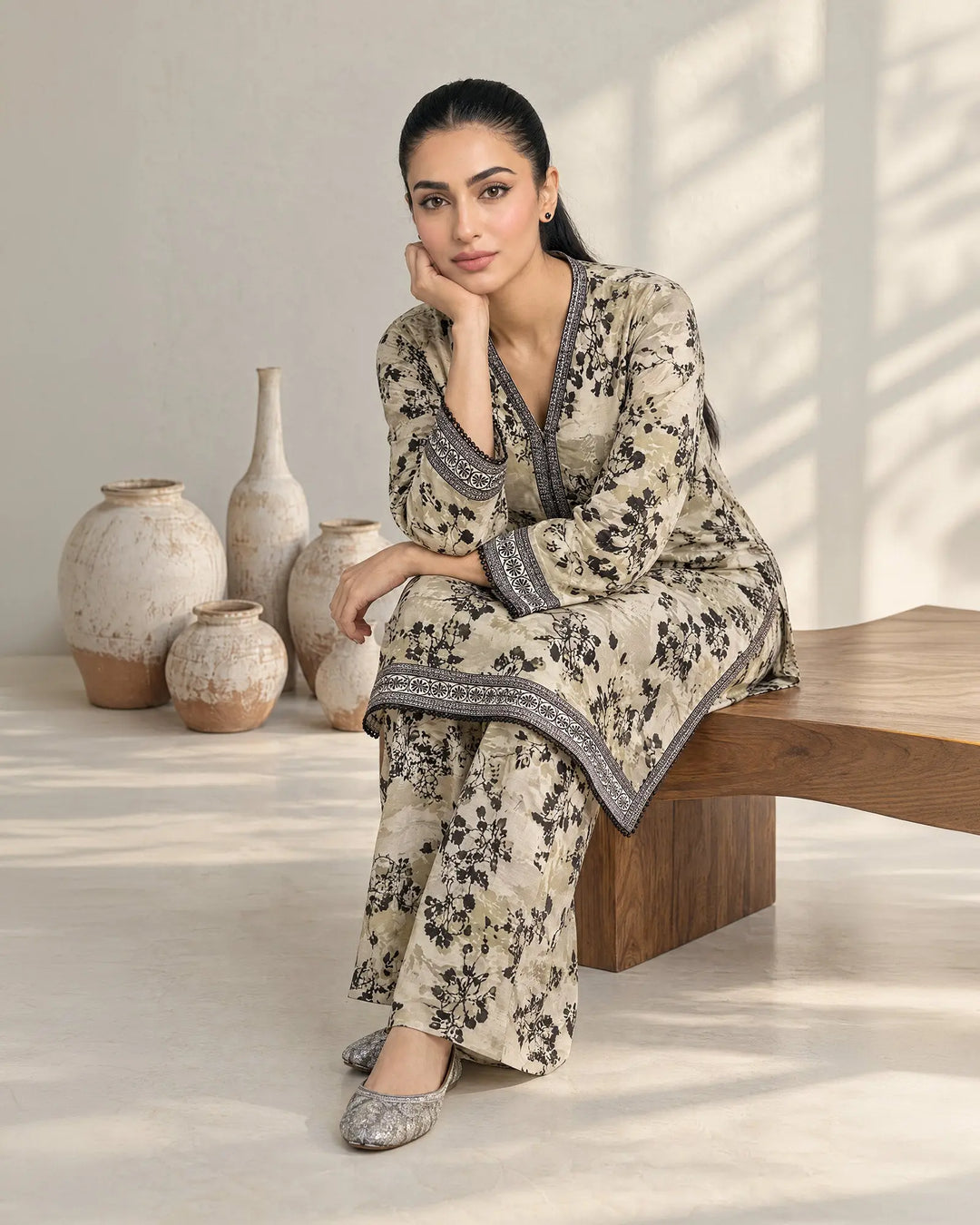 Women Khaddar 2 Pcs | 16553
