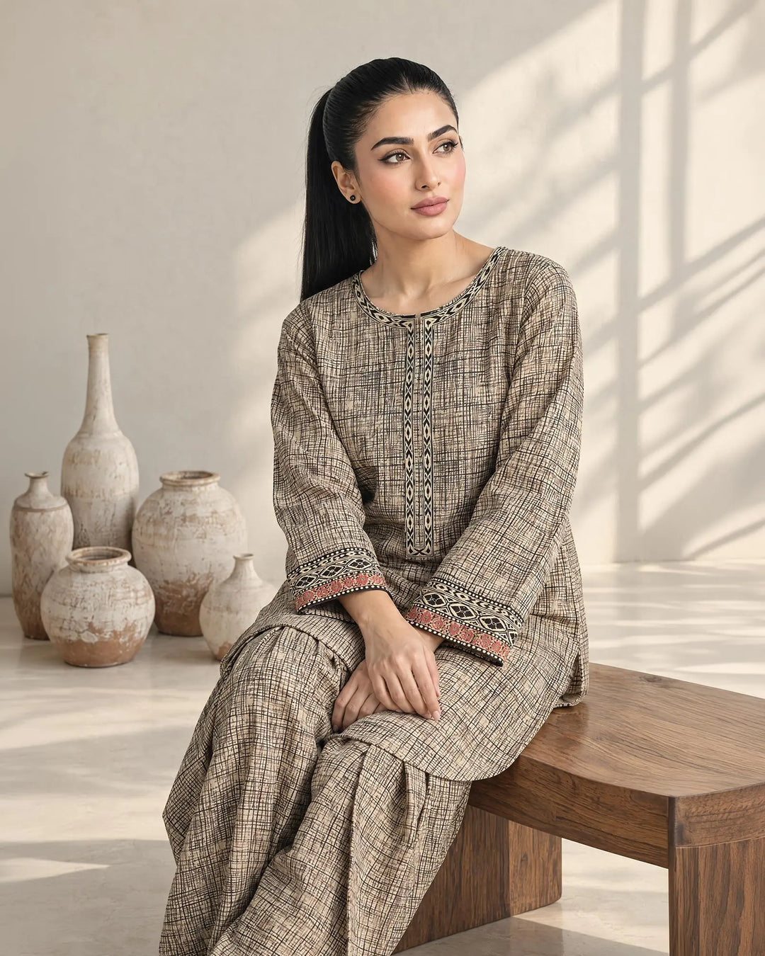 Women Khaddar 2 Pcs | 16582