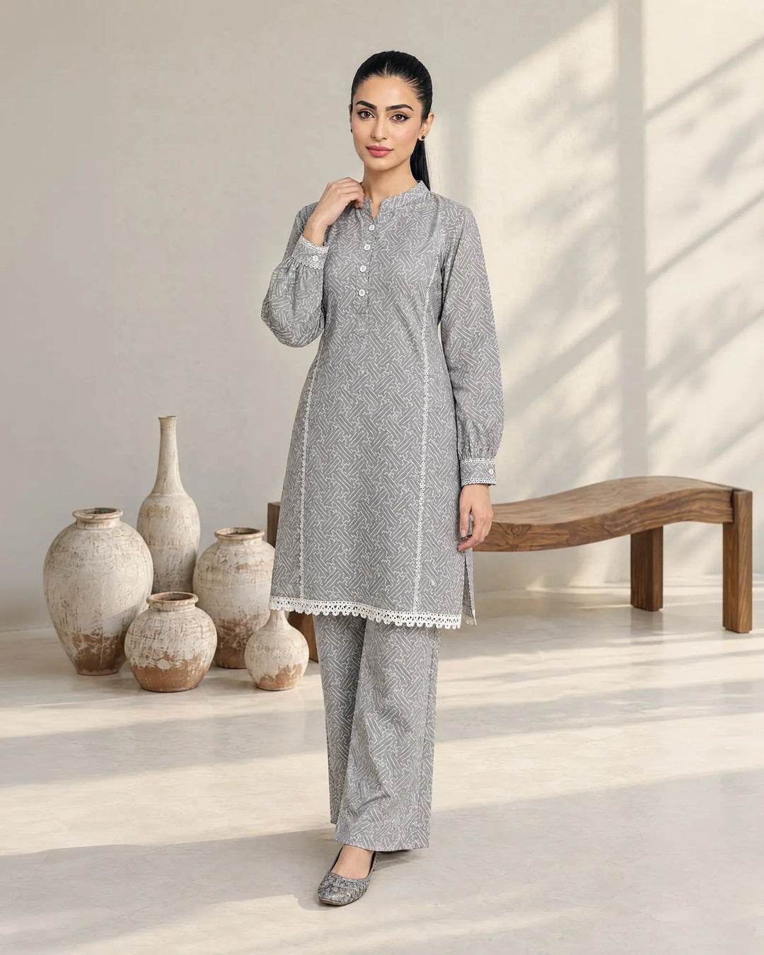 Women Khaddar 2 Pcs | 16611