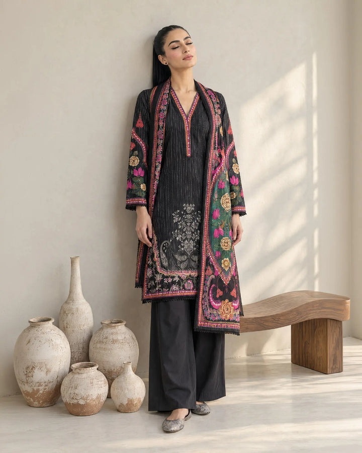 Women Khaddar 3 Pcs | 16495