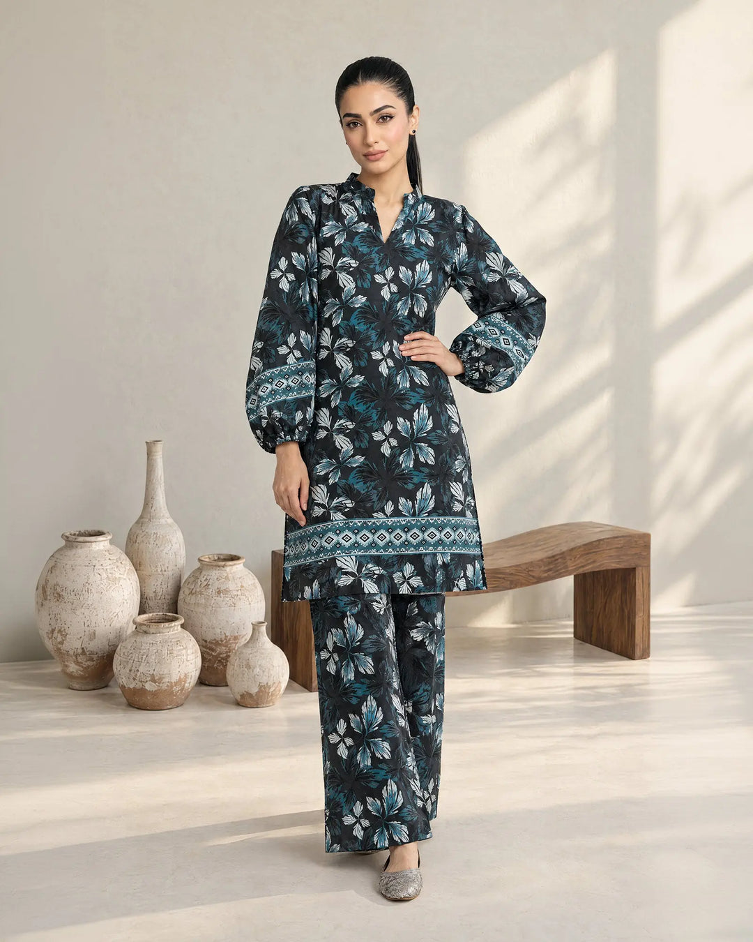 Women Khaddar 3 Pcs | 16503