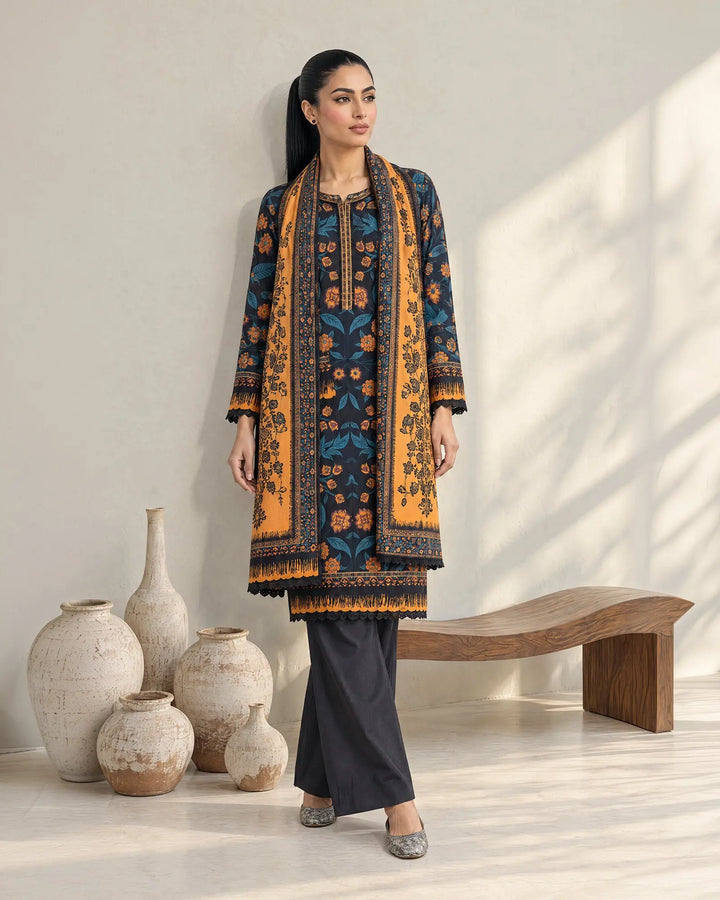 Women Khaddar 3 Pcs | 16552