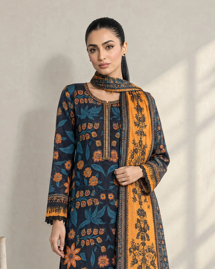Women Khaddar 3 Pcs | 16552