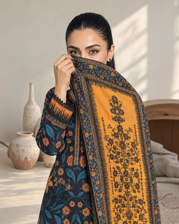 Women Khaddar 3 Pcs | 16552