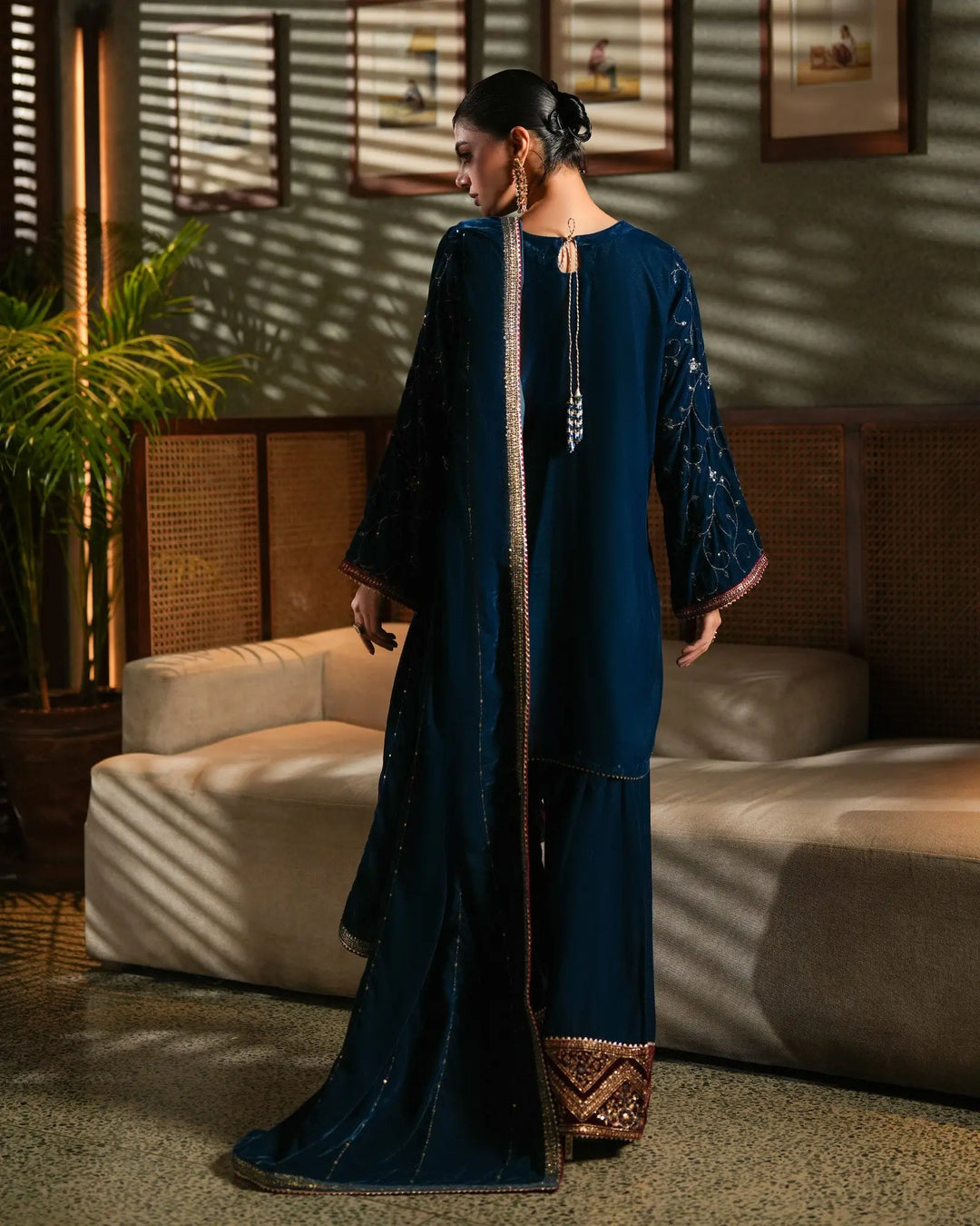 Women Velvet 3 Pcs | 1248