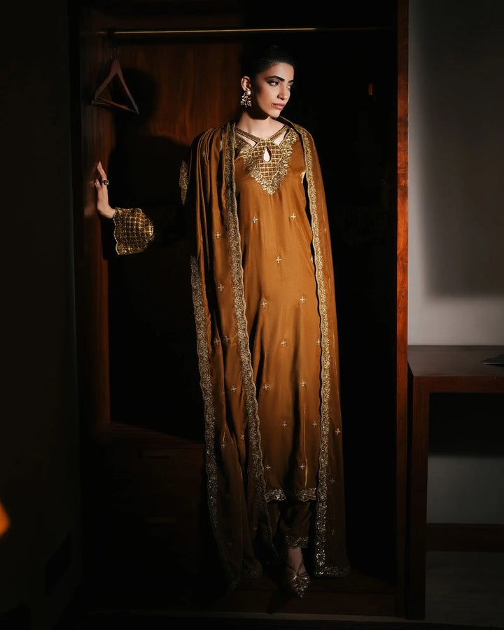 Women Velvet 3 Pcs | 1249