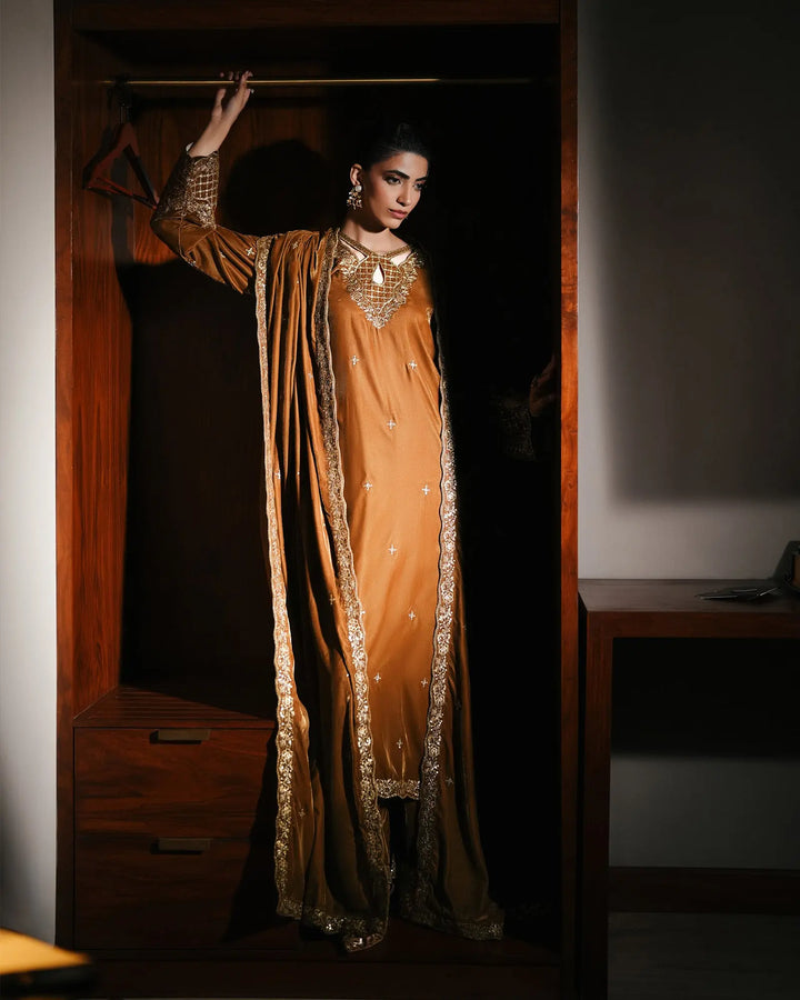 Women Velvet 3 Pcs | 1249