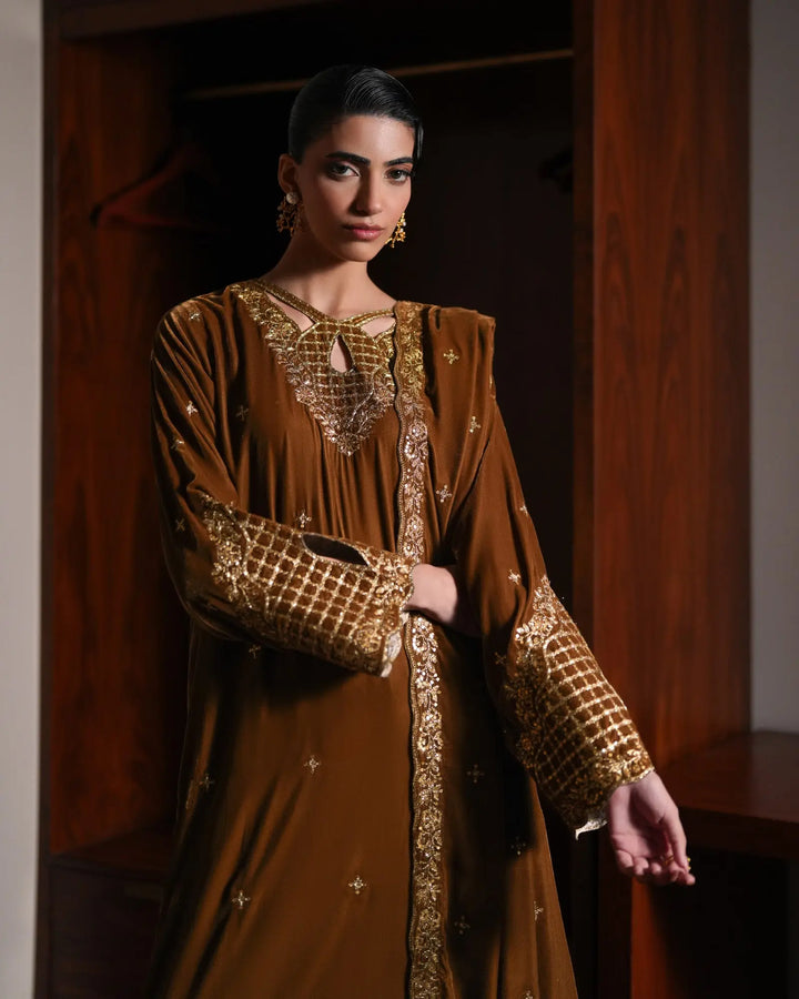 Women Velvet 3 Pcs | 1249