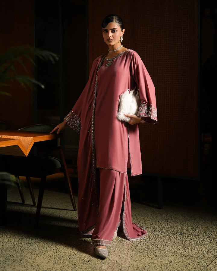 Women Velvet 3 Pcs | 1250