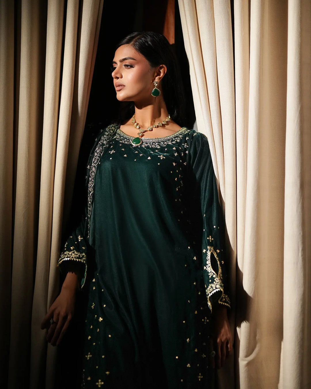 Women Velvet 3 Pcs | 1252