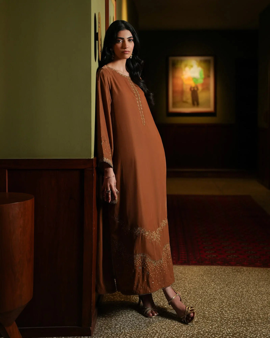 Women Velvet 3 Pcs | 1255