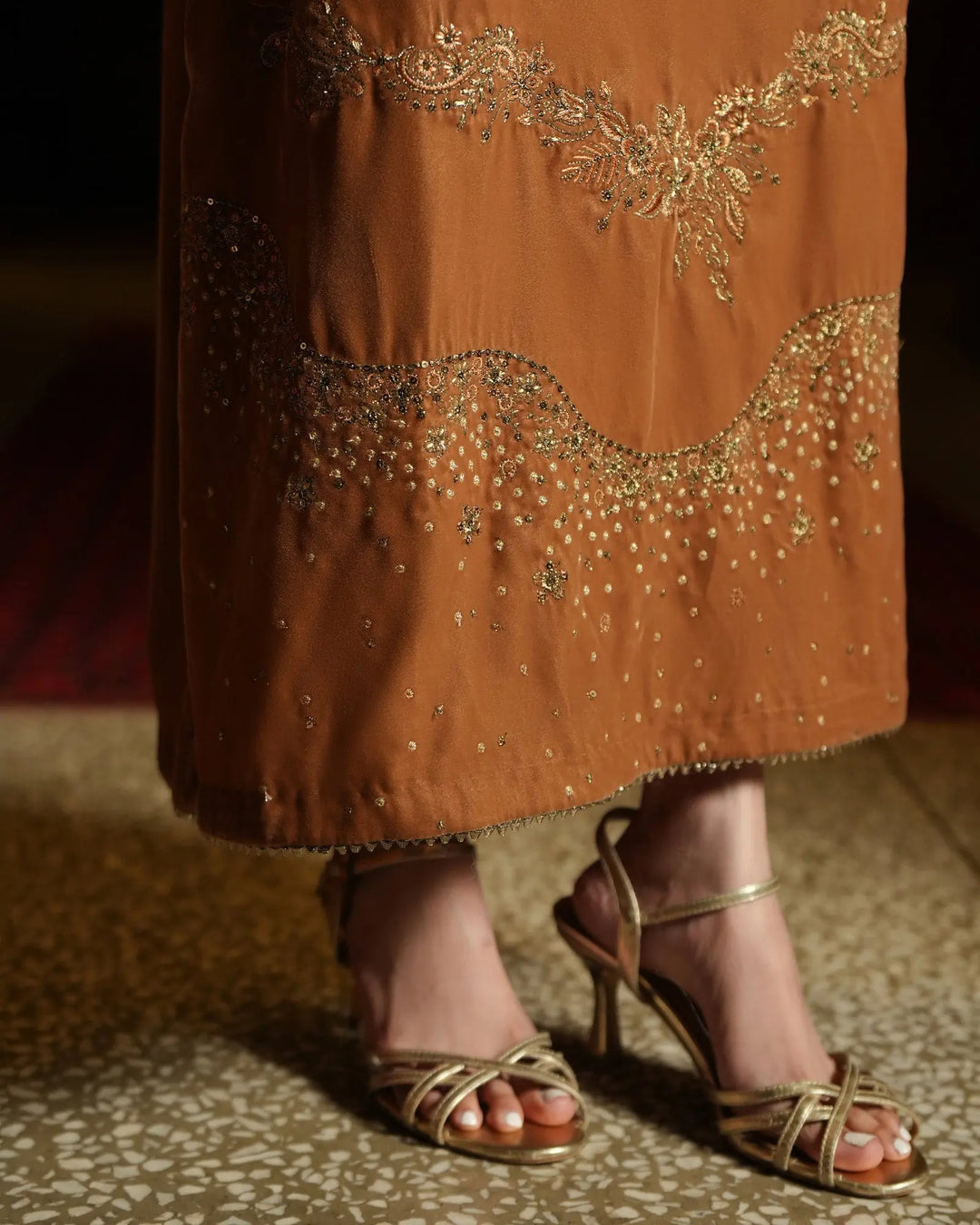 Women Velvet 3 Pcs | 1255