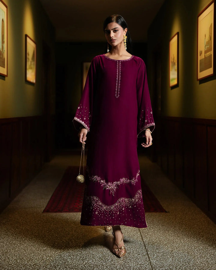 Women Velvet 3 Pcs | 1255