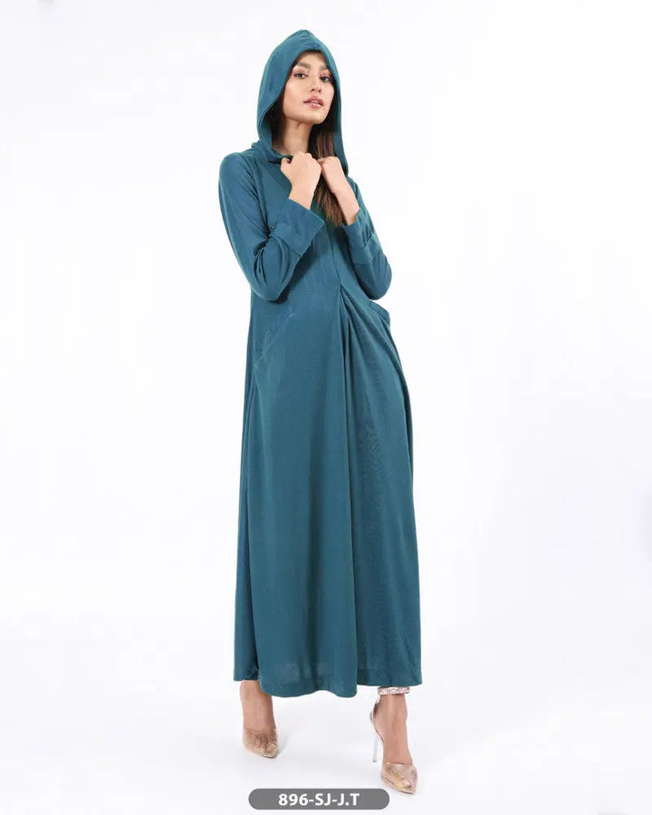 Casual Hoodie Maxi Style Wool Shirt (Stitched) | 896-ST-J.T ShaPosh Textile